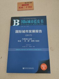 国际城市发展报告（2017）：丝路城市走廊——构筑“一带一路”战略主通道