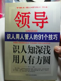 识人知深浅用人有方圆：领导识人用人管人的91个技巧