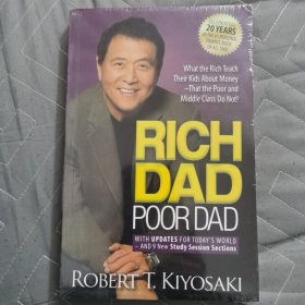 Rich Dad Poor Dad: What the Rich Teach Their Kids About Money That the Poor and Middle Class Do Not! 英文原版 全新未拆封