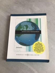 operations management international student edition with global readings【附光盘】