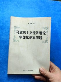 马克思主义经济理论中国化基本问题