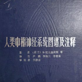 人类中枢神经系统图谱及注释 荷兰 精装版医学资料