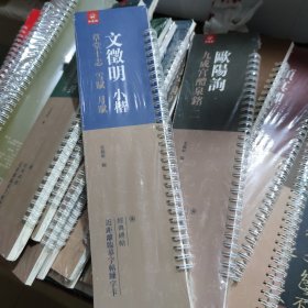 近距离临摹字帖，练习卡，经典碑帖文徵明小楷草堂十志，雪赋，月赋