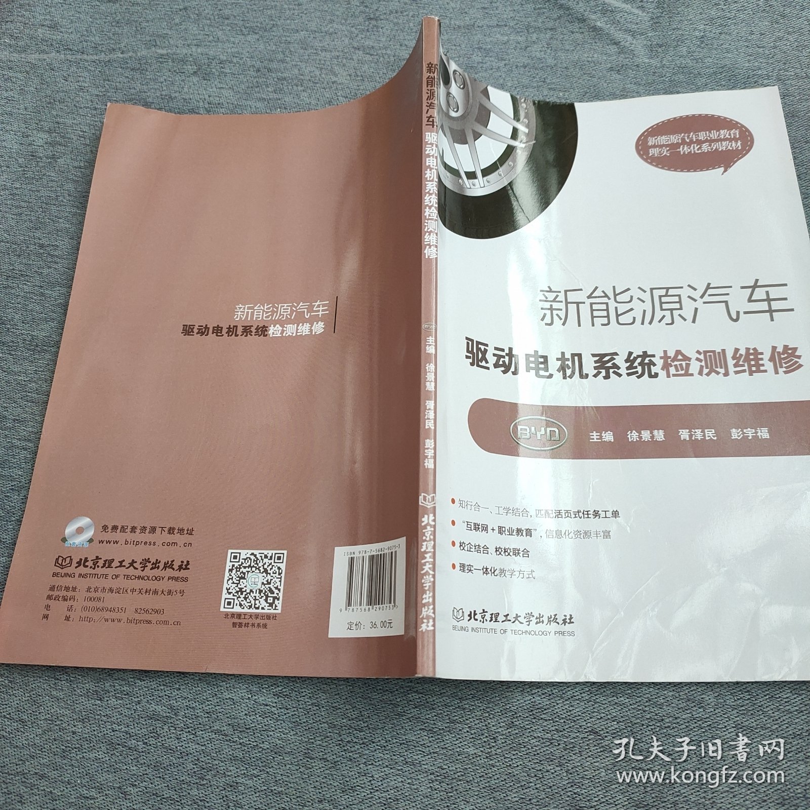 新能源汽车驱动电机系统检测维修(附任务工单新能源汽车职业教育理实一体化系列教材)