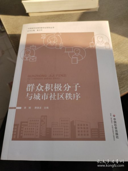 群众积极分子与城市社区秩序/中国城市治理创新实证研究丛书