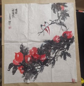 著名京剧艺术家任岫云（67×60）