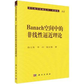 Banach空间中的非线性逼近理论