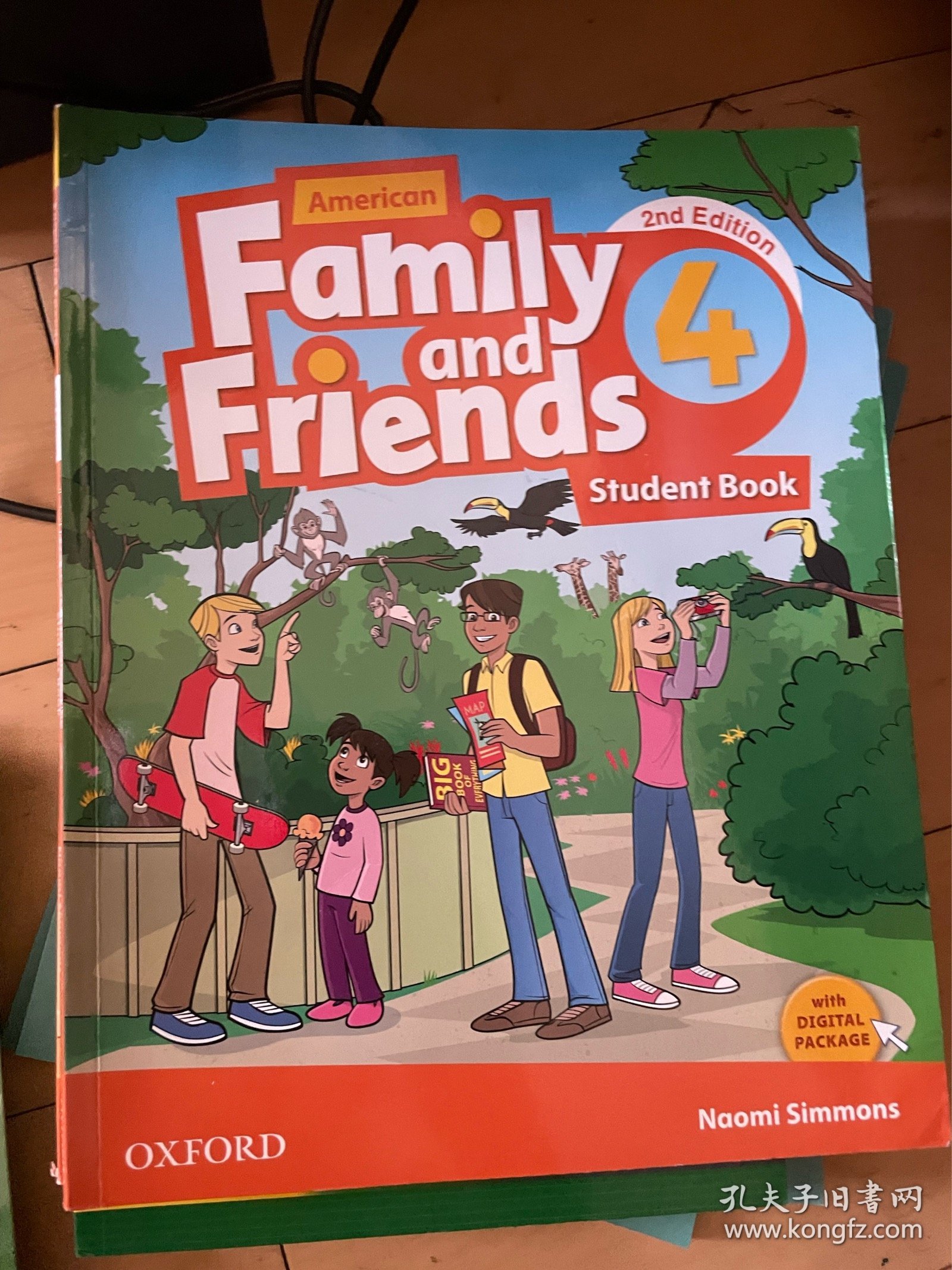 American family and friends student book 4