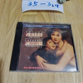 CD EDVARD GRIEG FREDERIC CHOPIN 光盘