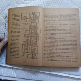高等学校教学用书，蒸汽机车学(上册)，1954年9月初版，品相如图