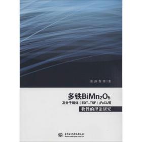 多铁bimn2o5及分子磁体(edt-tsf)2fecl4等物的理论研究 新材料 张静,秦臻