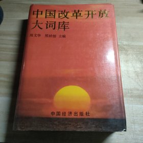 中国改革开放大词库/图书馆藏书
