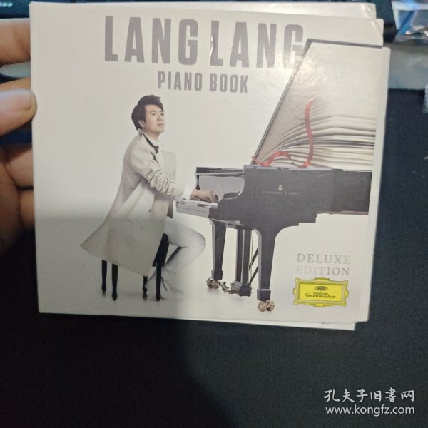 朗朗全新独奏专辑 钢琴书 2CD LANG LANG PIANO BOOK（签名本）