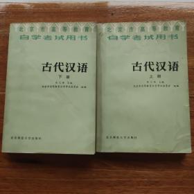 古代汉语（上、下）两册全