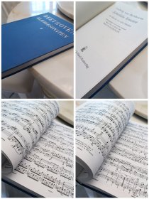 贝多芬1989年 外文原版乐谱（精装/大16开）孤品