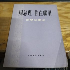 周总理，你在哪里钢琴伴奏谱