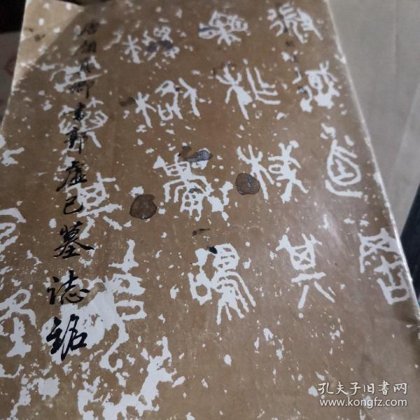 唐颜真卿书《郭虚已墓志铭》