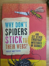 WHY DON,T SPIDERS STICK TO THEIR WEBS