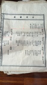 家谱一堆约50份