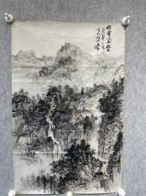 朱恒 作品山水
尺寸45cm*70cm
纸本 画芯