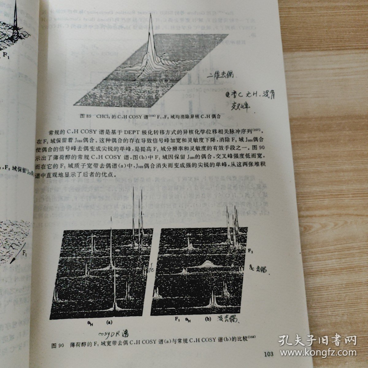 二维核磁共振简明原理及图谱解析