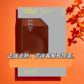 全国第十三届书法篆刻展览篆书篆刻刻字卷作品集十三届篆刻刻字卷