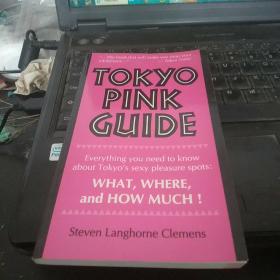 英文原版 Tokyo pink guide