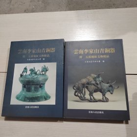 云南李家山青铜器 附玉器地区文物精品 盒装 精装本 正版现货 24-1号柜