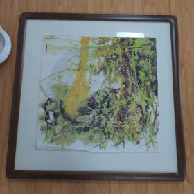 写意画【014】高国华国画 一九四一年生于西安，祖籍山东济南人。 素喜丹青，七十年代初曾师著名画家叶访樵先生。以书画自娱，其责己也重以周，其待人也轻以约。淡泊宁静，然观其画，浑厚天成，酣畅淋漓，以扫纤靡浮俗之气，画家不拘数家，其自诩直抒胸意而已，似于画外有所得者。高国华先生现为:陕西省美术家协会会员。西安市美术家协会会员。陕西书画研究会。西安中国画研究院画家。锦墨堂书画研究院高级顾问。