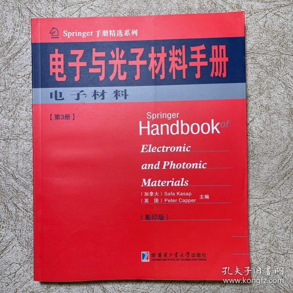 Springer手册精选系列·电子与光子材料手册（第3册）：电子材料（影印版）