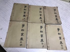 丁氏宗谱（全六册）