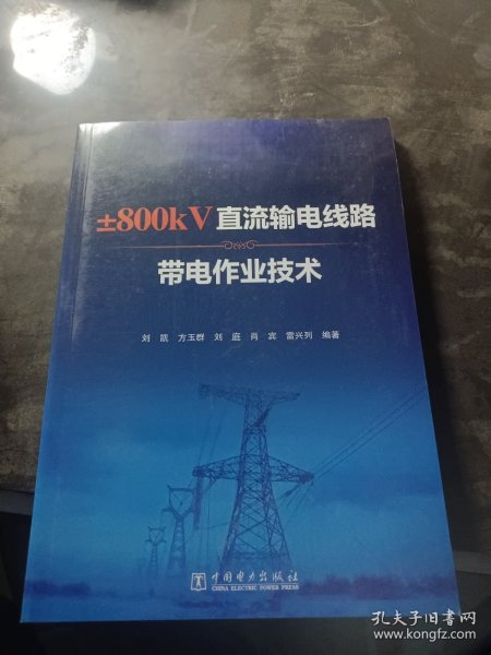 ±800kV直流输电线路带电作业技术