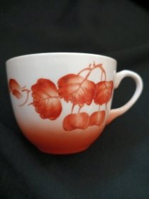 建国初期手绘巩红杯，全美品