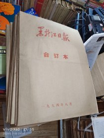 黑龙江日报合订本1994年1-12月全