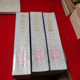 名人传记大观 上中下