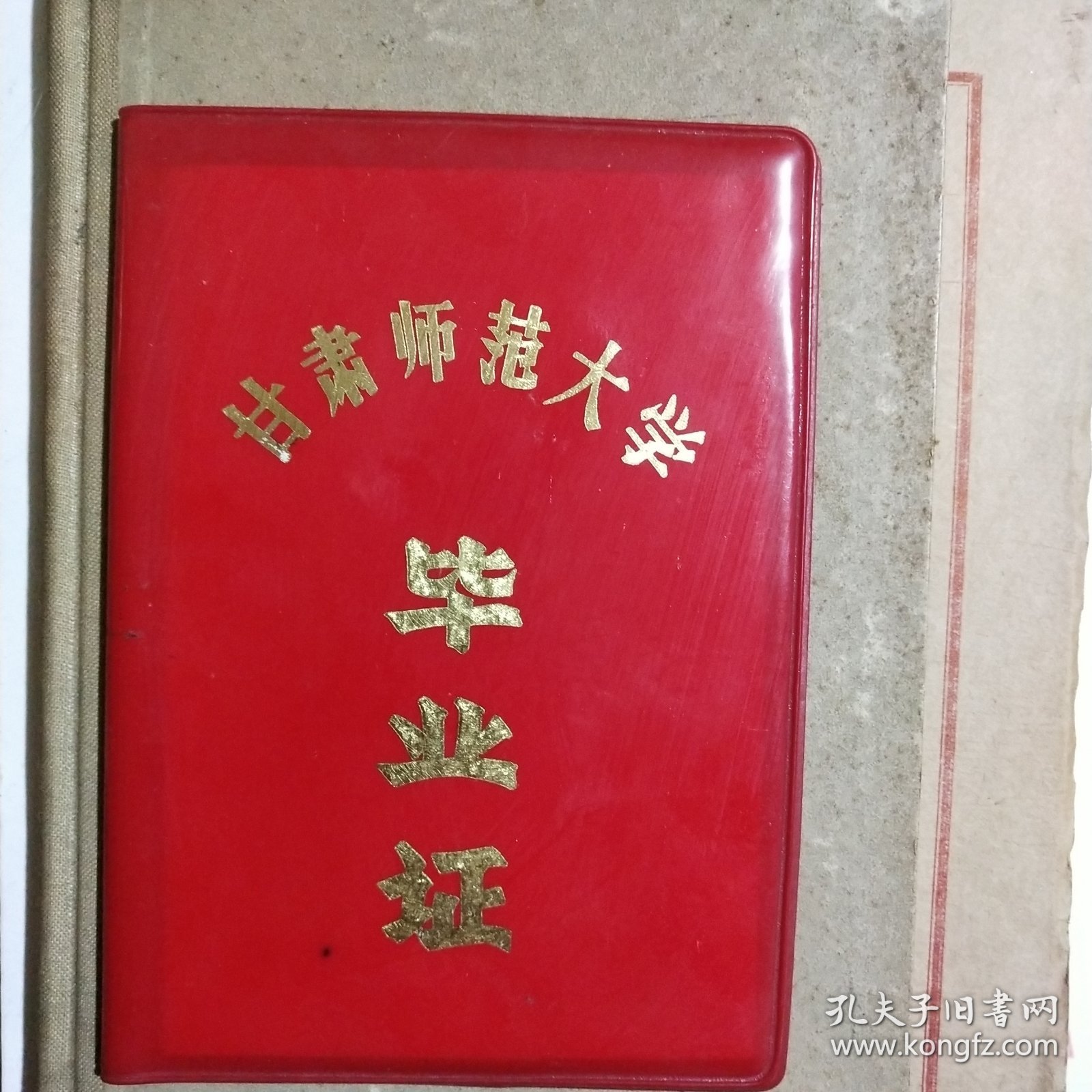 毕业证（1984年）