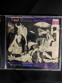 德国作曲家paul dessau德邵的钢琴作品集，原版cd盘面完好