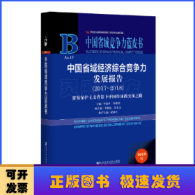 中国省域经济综合竞争力发展报告(2017-2018)