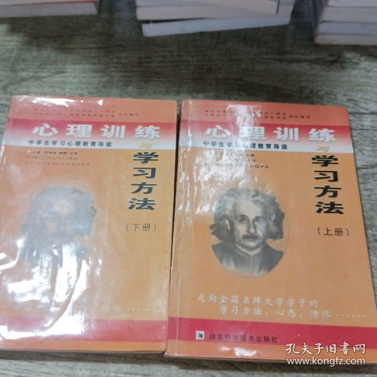 心理训练与学习方法:中学生学习心理教育导读  （上 下册）