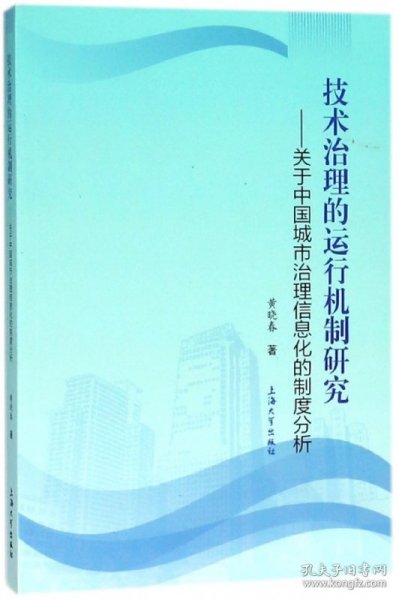 技术治理的运行机制研究 : 关于中国城市治理信息化的制度分析