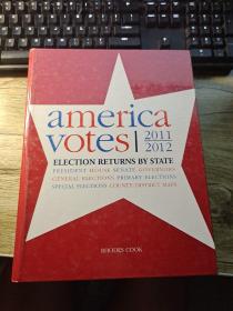 America Votes 30: 2011-2012, Election Returns by State美国投票30票：2011-2012，各州选举结果