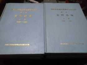 内蒙古自治区供销合作社史料第二辑史料选编上下1940-1986精装，上下1557页