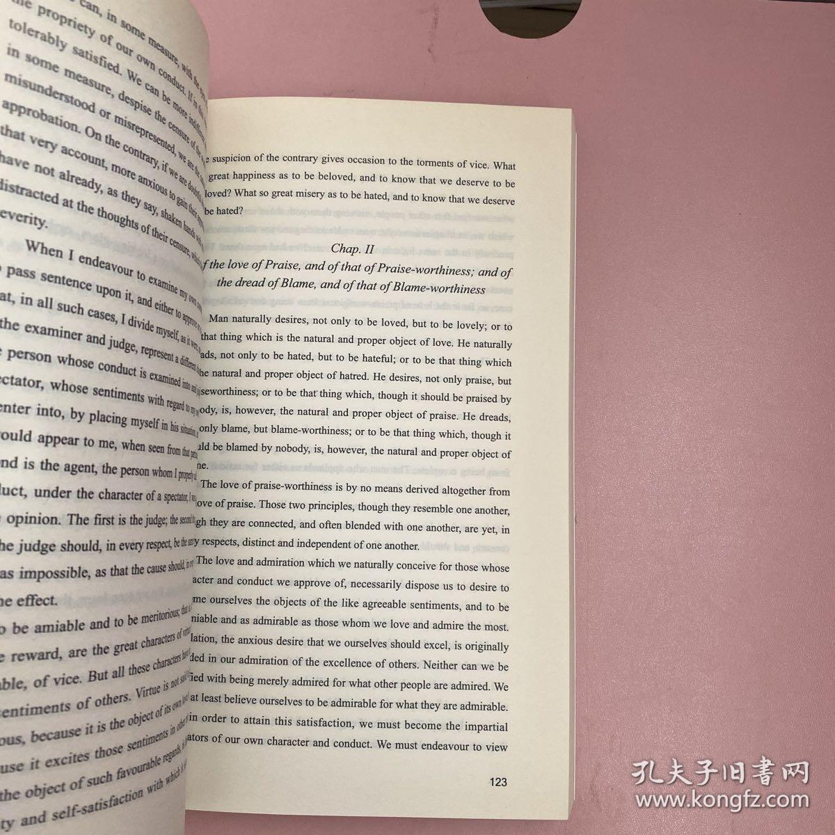 The Theory of Moral Sentiments【实物拍照现货正版】