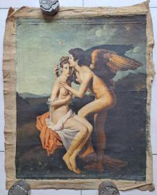 佚名世界著名油画“丘比特和赛姬”6754