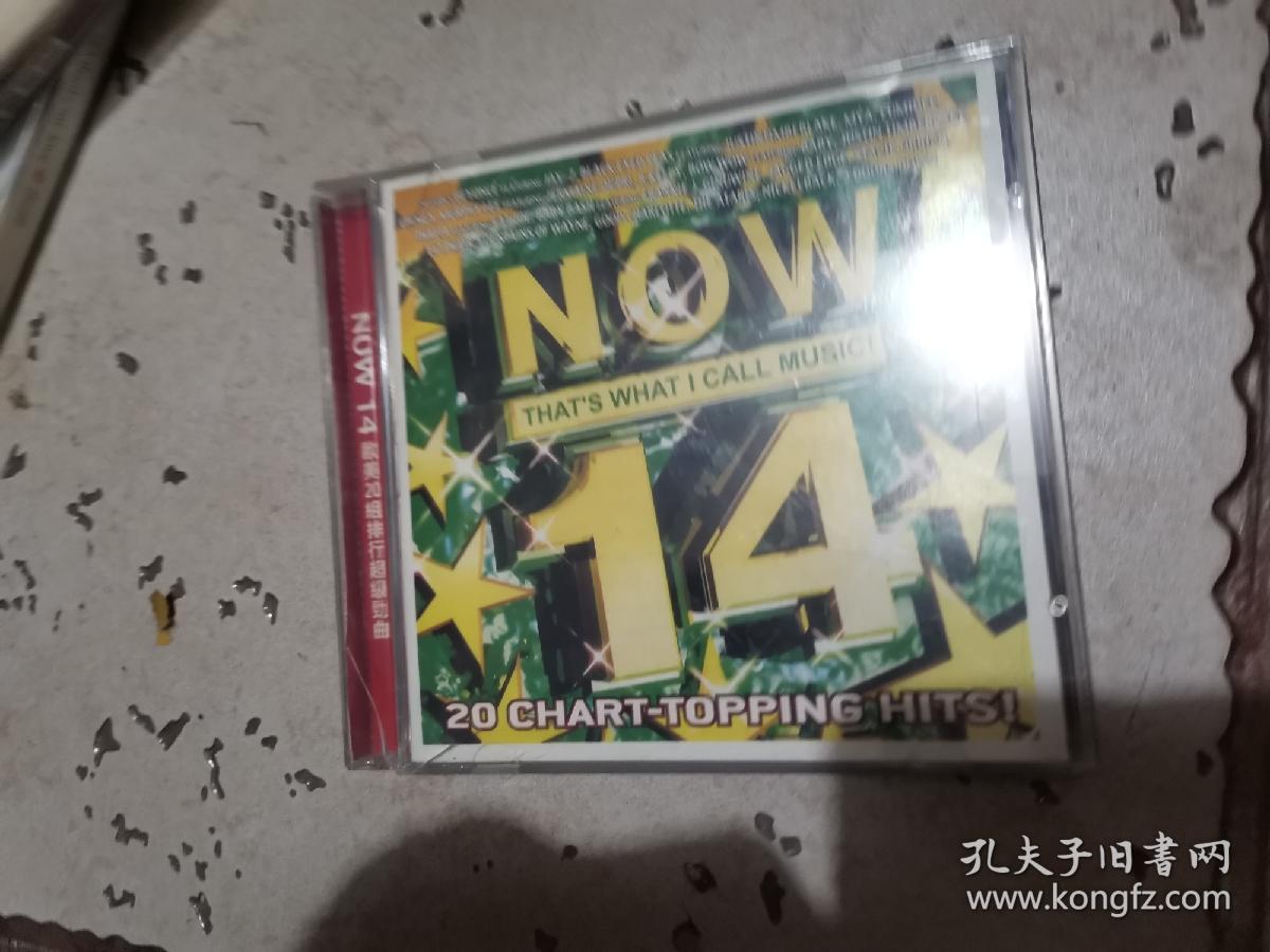 now14欧美20组排行超级劲曲 CD