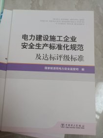 电力建设施工企业安全生产标准化规范及达标评级标准