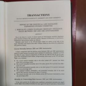 transactions , society  of  actuaries,1985-86-87  reports
交易，精算师协会，1985-1986-1987年报告