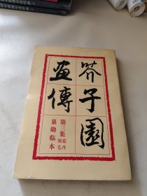 芥子园画传：第三集花卉翎羽