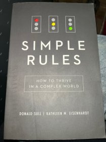 Simple Rules:How To Thrive In A Complex World 简单规则：如何在复杂世界里茁壮成长 英文原版