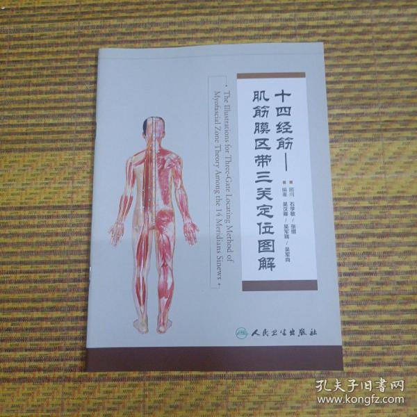 十四经筋一一肌筋膜区带三关定位图解